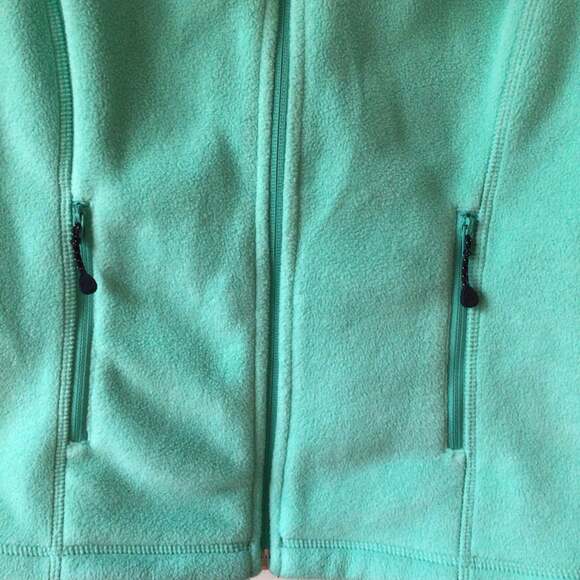 Vineyard Vines Mint Colored Fleece Vest Size XXS - Picture 2 of 7